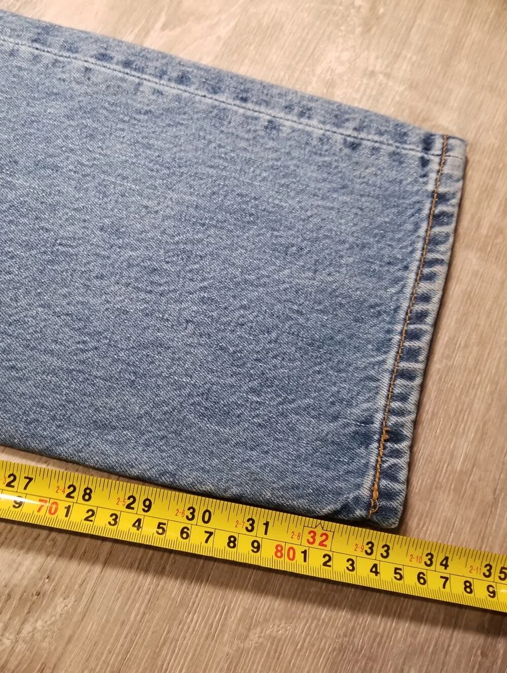 Vintage Y2K Levis 501 Jeans Mens 34x34 Button Fly Straight Leg Blue Denim